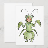 Praying Mantis Einladung (Vorne/Hinten)