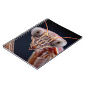 Praying Mantis Portrait-Notebook Notizblock (Linke Seite)