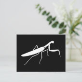 Praying Mantis Postkarte (Stehend Vorderseite)