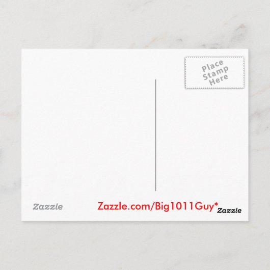 Praying Mantis Postkarte (Rückseite)