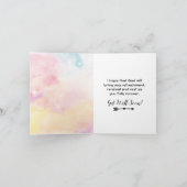 Praying You'll Grow Stronger Each Day and be Comfo Karte (Innenseite)