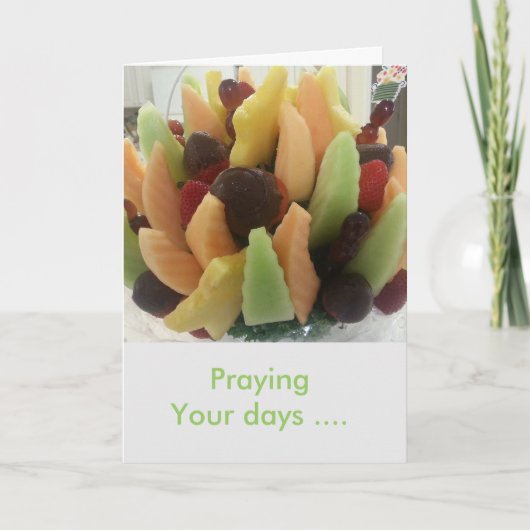 Praying Your Days Karte (Vorderseite)