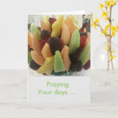 Praying Your Days Karte (Gelbe Blume)