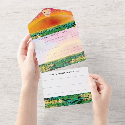 PRAYMANTIS AM SONNENSATZ ALL IN ONE EINLADUNG (Abreißen)