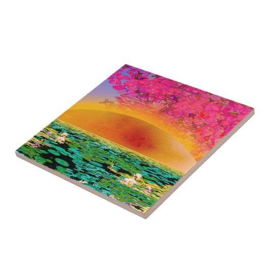 PRAYMANTIS AM SONNENSATZ FLIESE (Seite)