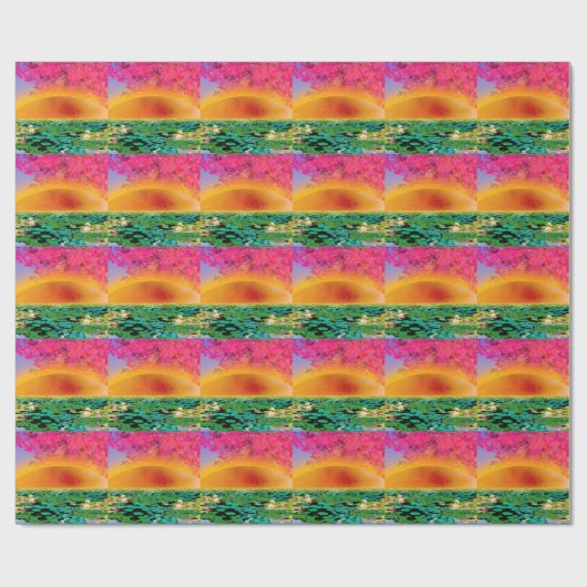 PRAYMANTIS AM SONNENSATZ GESCHENKPAPIER (Flach)