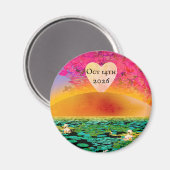 PRAYMANTIS AM SONNENSATZ MAGNET (Vorderseite/Rückseite)