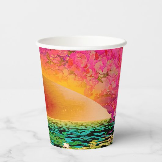 PRAYMANTIS AM SONNENSATZ PAPPBECHER (Rückseite)