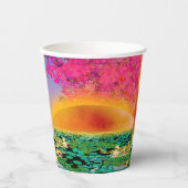 PRAYMANTIS AM SONNENSATZ PAPPBECHER (Vorderseite)