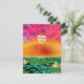 PRAYMANTIS AM SONNENSATZ RSVP KARTE (Stehend Vorderseite)