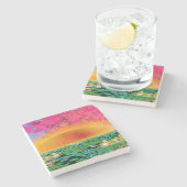 PRAYMANTIS AM SONNENSATZ STEINUNTERSETZER (Seitenansicht)