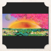 PRAYMANTIS AM SONNENSATZ UNTERSETZER (Vorderseite)