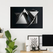 Präzise Überlagerungen von Polygonen Poster (Heimbüro)