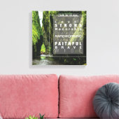 Präzisiertes Abenteuer #3 (12x12) Leinwanddruck (Insitu (Wohnzimmer))