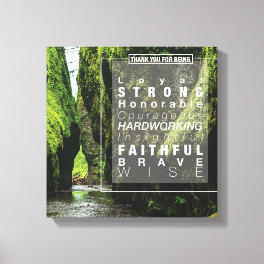 Präzisiertes Abenteuer #3 (12x12) Leinwanddruck (Vorderseite)