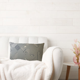 Präzision der Formen: Geometrische Abstraktion Lendenkissen