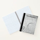 PRÄZISION GRAPH PAPIER NOTEBOOK NOTIZBLOCK (Innenseite)