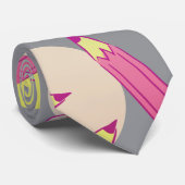 Präzision | Gray Necktie Krawatte (Gerollt)