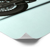 Präzision in Bewegung Poster (Ecke)