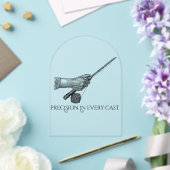 Präzision in jedem Wurf Acryleinladungen (Insitu (Hochzeit))