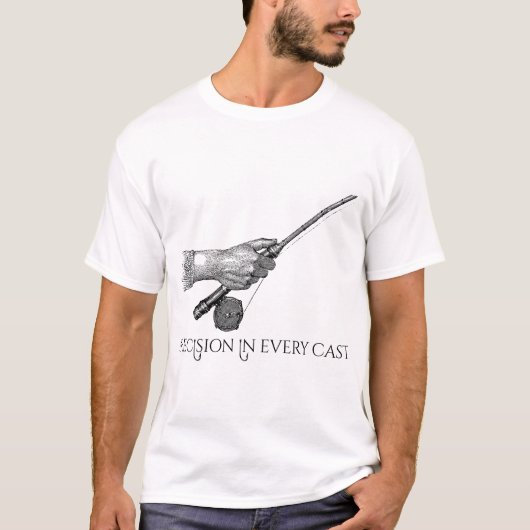 Präzision in jedem Wurf T-Shirt (Vorderseite)
