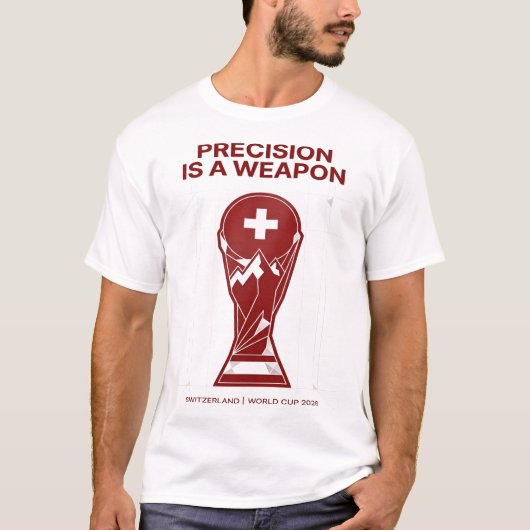 Präzision ist eine Waffe T-Shirt (Vorderseite)