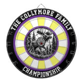 Präzision Moose Forest Target Art Dartscheibe (vorne)