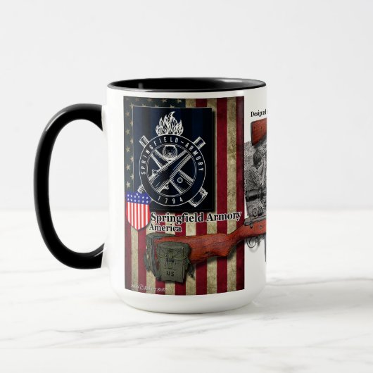 Präzisions-Kaffee-Tasse 1949 Springfields M14 Tasse (Links)