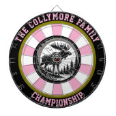 Präzisionsanfertigungen für Moose Forest Dartscheibe (vorne)