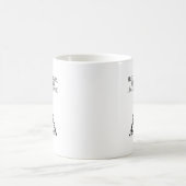 Präzisionswinkel Perfektion beim Mathematiklernen Kaffeetasse (Mittel)