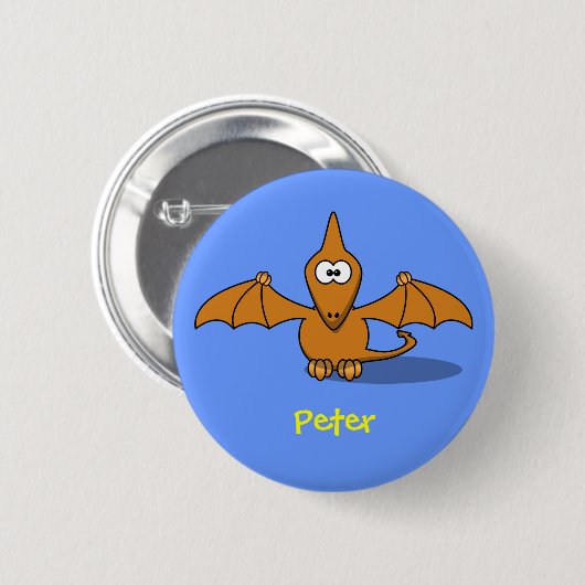 Pre-historc Pterodactyl Button (Vorne & Hinten)
