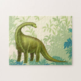 Pre-Histori Brachiosaurus-Dinosaurier-Puzzlespiel Puzzle