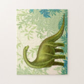 Pre-Histori Brachiosaurus-Dinosaurier-Puzzlespiel Puzzle (Vertikal)