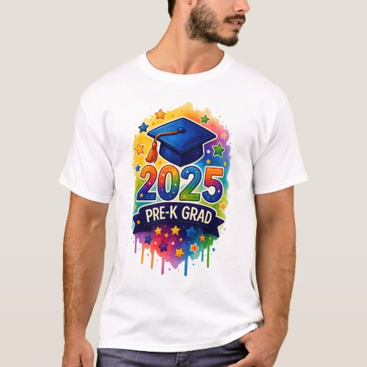 Pre-k-Abschluss 2025 T-Shirt (Vorderseite)
