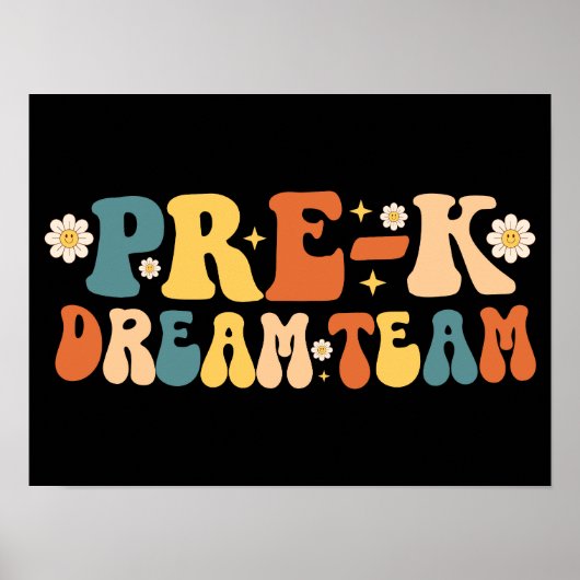 Pre-k Dream Team Poster (Vorne)