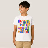 Pre-K Dude Birthday & First Day of School Shirt  (Vorne ganz)