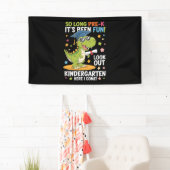 Pre K Graduate Kindergarten Dinosaurier T Rex Banner (Insitu)