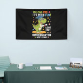 Pre K Graduate Kindergarten Dinosaurier T Rex Banner (Messeveranstaltung)