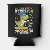 Pre K Graduate Kindergarten Dinosaurier T Rex Dosenkühler (Vorderseite)