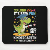 Pre K Graduate Kindergarten Dinosaurier T Rex Mousepad (Vorne)