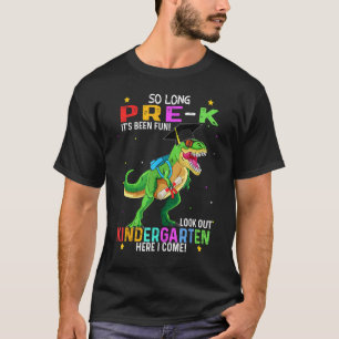 Pre-k Graduate Pre-k Abschluss 2024 Dinosaurier t  T-Shirt
