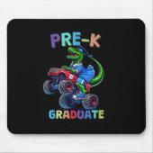 Pre-k Graduation Monster Truck Dinosaur Boys Kids Mousepad (Vorne)