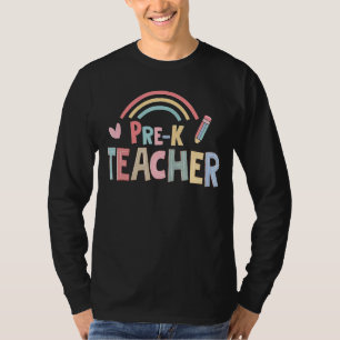 Pre-K-Lehrerteam VorschulSquad Rainbow T-Shirt