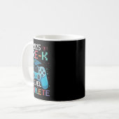 Pre-k Level Complete Video Gamer Boy Graduation  Kaffeetasse (Vorderseite Links)