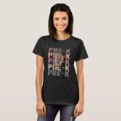 Pre-K Mehrfarbig mit Leopard P T-Shirt (Vorne ganz)