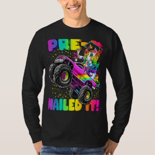 Pre K Nails It Unicoron Monster Truck Abschluss C T-Shirt