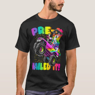 Pre K Nails It Unicoron Monster Truck Abschluss C T-Shirt