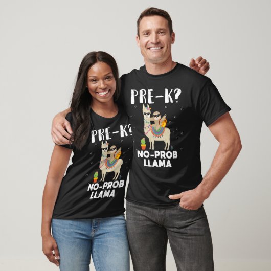 Pre k no prob llama T-Shirt (Unisex)