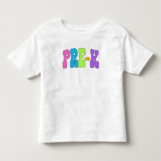 Pre-K Power: Where Big Personalities Start Small Kleinkind T-shirt (Vorderseite)