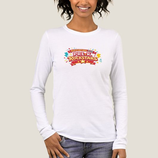 Pre-K Rockstars Tri-Blend Shirt (Vorderseite)